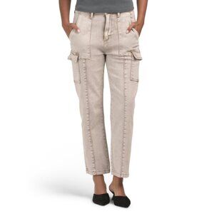 DRIFTWOOD JEANS Taupe Royce Cargo X Acid Jeans